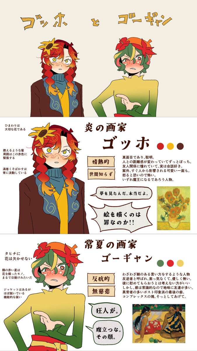 rinri1945's tweet photo. このキャラクターシート
いつかグッズ化したいくらいレイアウトが
好きなのでぜひ見てください❣️
#擬人化美術館 https://t.co/qWaDOU5xEk