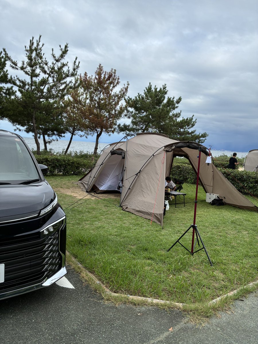 Nimo2992Nimo's tweet photo. #スノーピーク
#ランドネストシェルター
#ブラックエディション
#IGT #雪峰苑
#キャンプ　#今治 https://t.co/wbGpcJLPMK