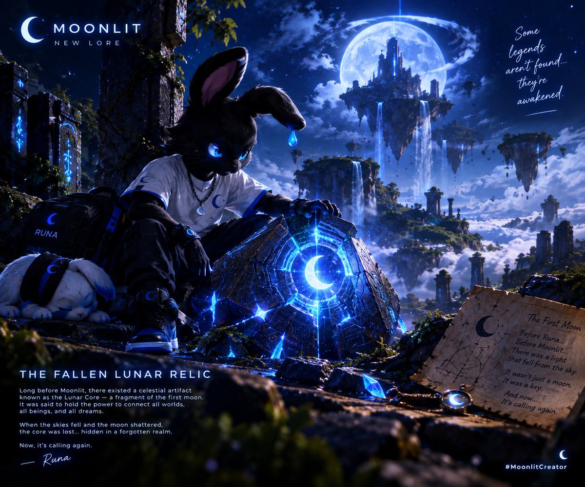 BennyQuote's tweet photo. Before Runa, before Moonlitβ¦ there was a light that fell from the sky. π
They called it the Lunar Core.
They thought it was lost forever.
But some legends donβt disappear.
They wait to be awakened. β¨
#MoonlitCreator @MoonlitRuna https://t.co/bScIE799vK