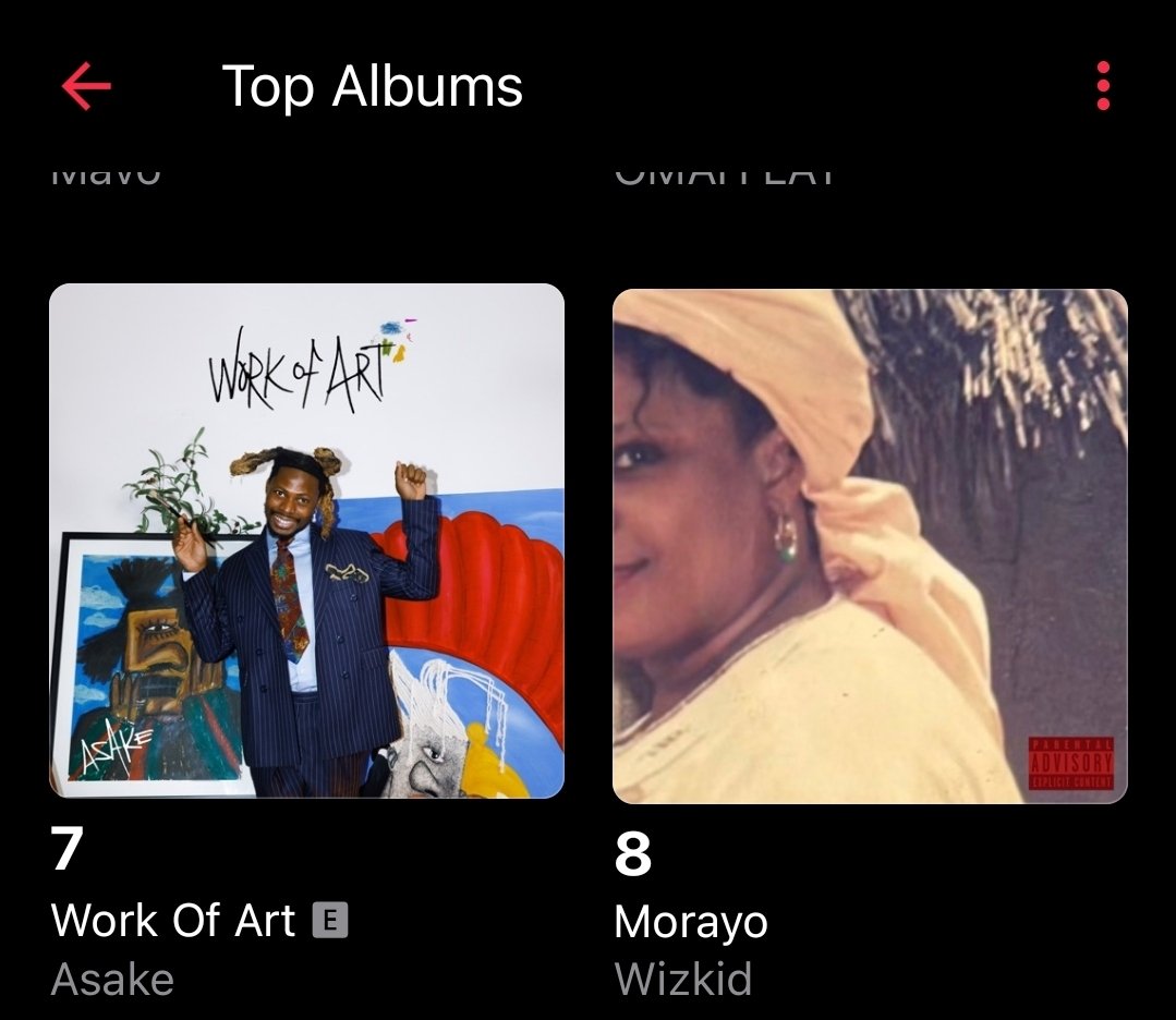 WizkidtheLegend's tweet photo. Wizkid &amp; Asake bromancing on Apple Music Top 10 chart at 7 &amp; 8 . Turbulence. https://t.co/1iEFvrzbu4