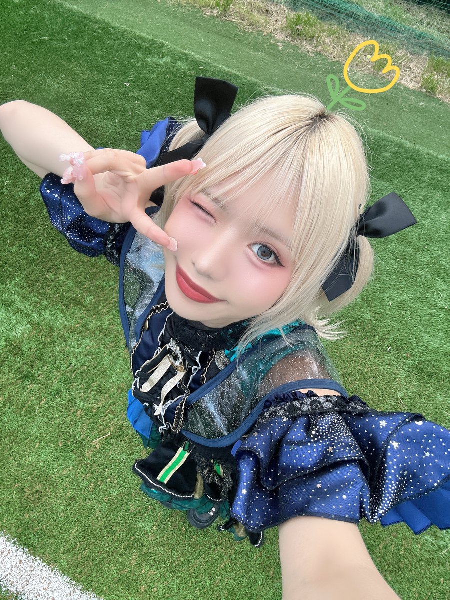 T_suzu__O31's tweet photo. キラフォレの金髪の子で覚えてネ！

SPARKありがとうございました🐑💚
#SPARK2026 https://t.co/eu2coGpYxi