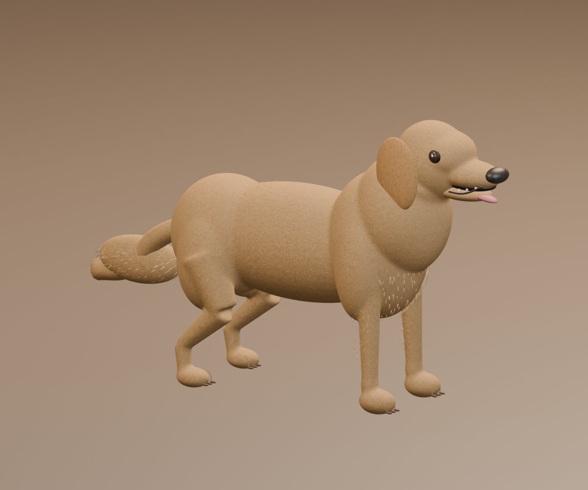yamashin0429's tweet photo. 3Dを変える！！マジでヤバイ！！これで3Dモデラーは職を失う！！！！と噂のBlenderMCP！！！！
GPT-6で試してみた！！！！！！！

これがゴールデンレトリバー！！！！ https://t.co/XBAhJiicBV