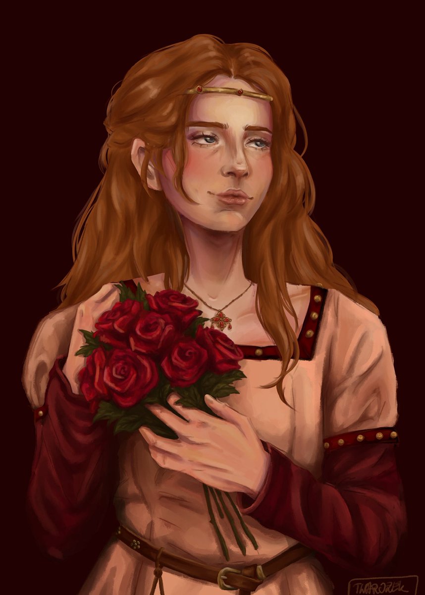 anikso's tweet photo. Rosa Ruthard 🌹
i didnt have any ideas for the background...
#kcd2 https://t.co/ruMZWUIBFI