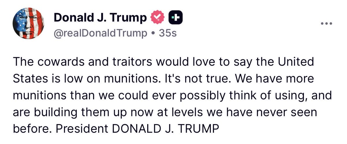 MAGAVoice's tweet photo. 🚨 President Trump just called out the “Cowards and Traitors” for lying about America

WE ARE STRONGER THAN EVER 🔥 https://t.co/72M8Kd6QaY