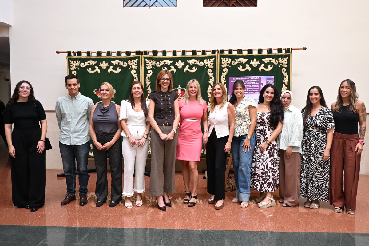 DelegGobMl's tweet photo. 🟣 El segundo día de las VI Jornadas sobre trata aborda la respuesta judicial, la prevención y la recuperación de las supervivientes

🛡️ @sabrinamohh destaca la importancia de abordar este tema “de manera transversal e integral”

➕⬇️ https://t.co/bFOpcxXNff