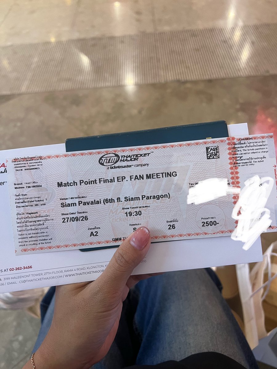 yucilcil_'s tweet photo. help rt | wts | want to sale

1ticket match point final ep

2500 = sale 2000
Full benefit

#MatchPointSeries
#TeshowPing #SingChimon https://t.co/AAQHX6vTDZ