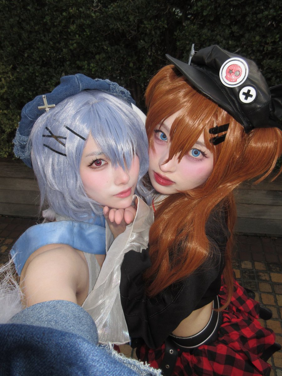 mioka_nn's tweet photo. cos : 綾波レイ/アスカ

#エヴァコスプレ
#アコスタ池袋 #eva https://t.co/kCR20wXNTZ