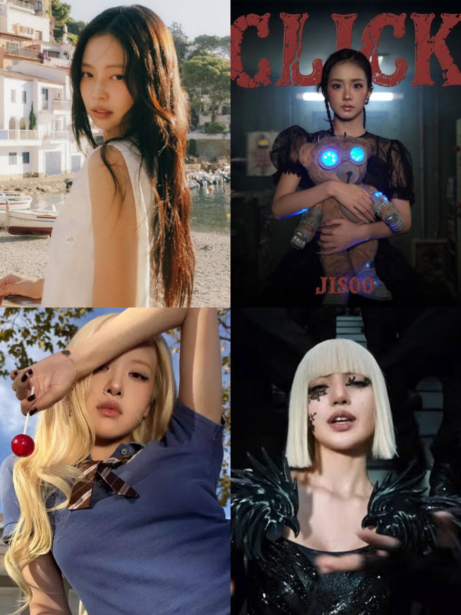 DragCulture's tweet photo. The mtv #VMAS nominees for “FLOP OF THE YEAR” are here‼️🔥

Votings start soon!

#Jennie : less than a lover
#Rosé : New Trick 
#Jisoo : Click
#Lisa : Sawadika
#StrayKids : This &amp; That 
#Aespa : no entry https://t.co/xs6AnqwX1N