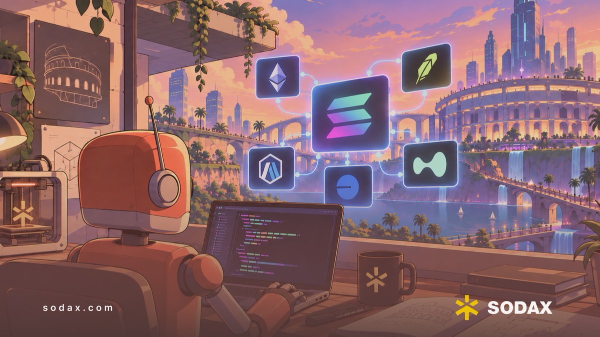 gosodax's tweet photo. It's time to build again @solana.

@colosseum has raised the bar with cross-chain tracks and massive rewards.

You can hit multiple tracks fast, build with SODAX's battle tested infra as your cheat code.