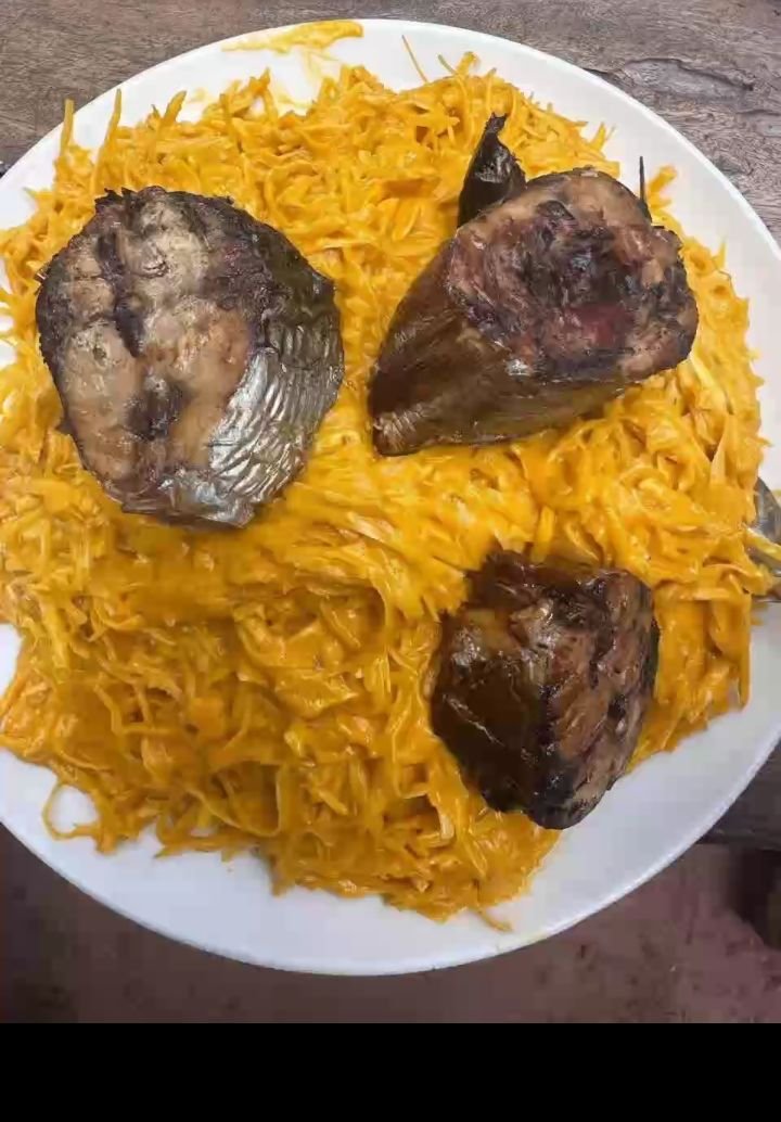 Afc2_0's tweet photo. Abacha Enugu with dry fish for lunch and yours 🤷🏾 https://t.co/mnTuPoZwO3
