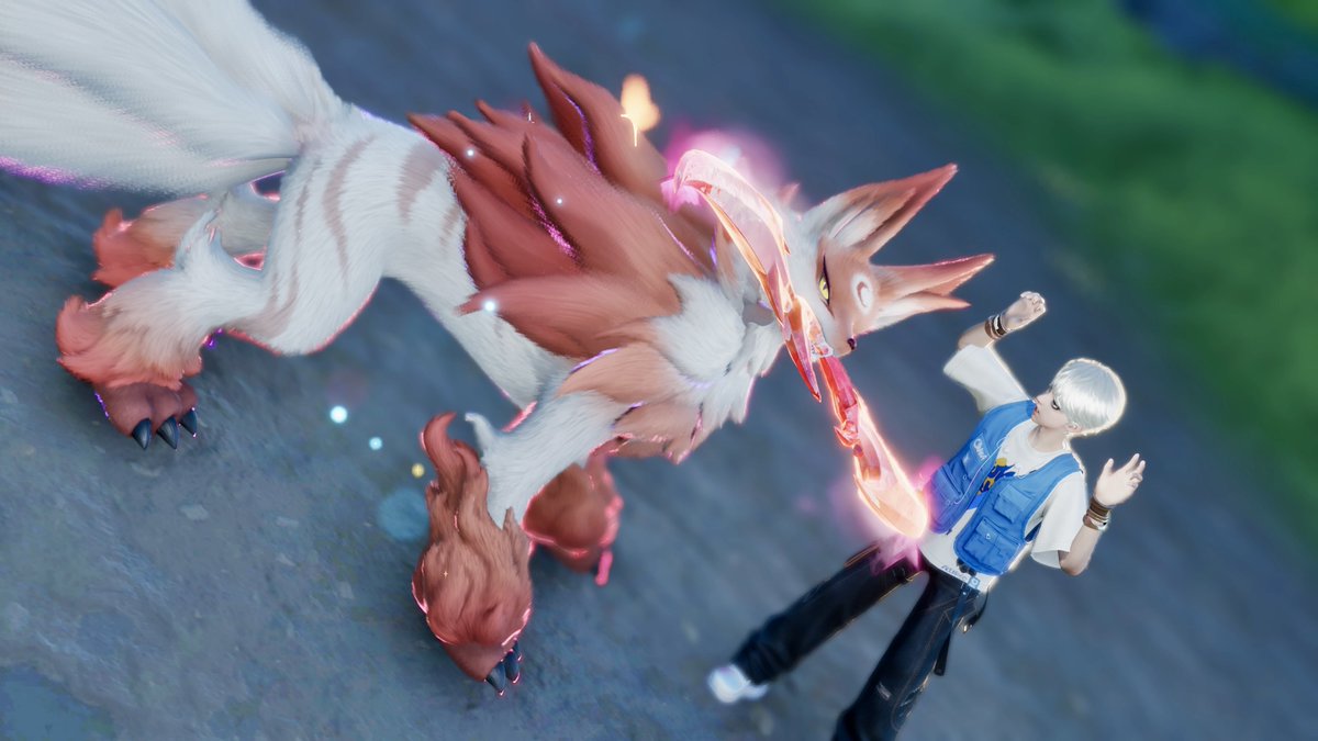 hitsugi_ff14's tweet photo. 運がめちゃよかったのか
虹色エナジー少量から一回でMAXになって虹色天象おきてグレイシャーウルフ降臨なされた…
虹色の色そのまま欲しかったけど
悩んだ末シャイニーボールで🙏
近い色になったし満足！ https://t.co/RCSj0Do0HG