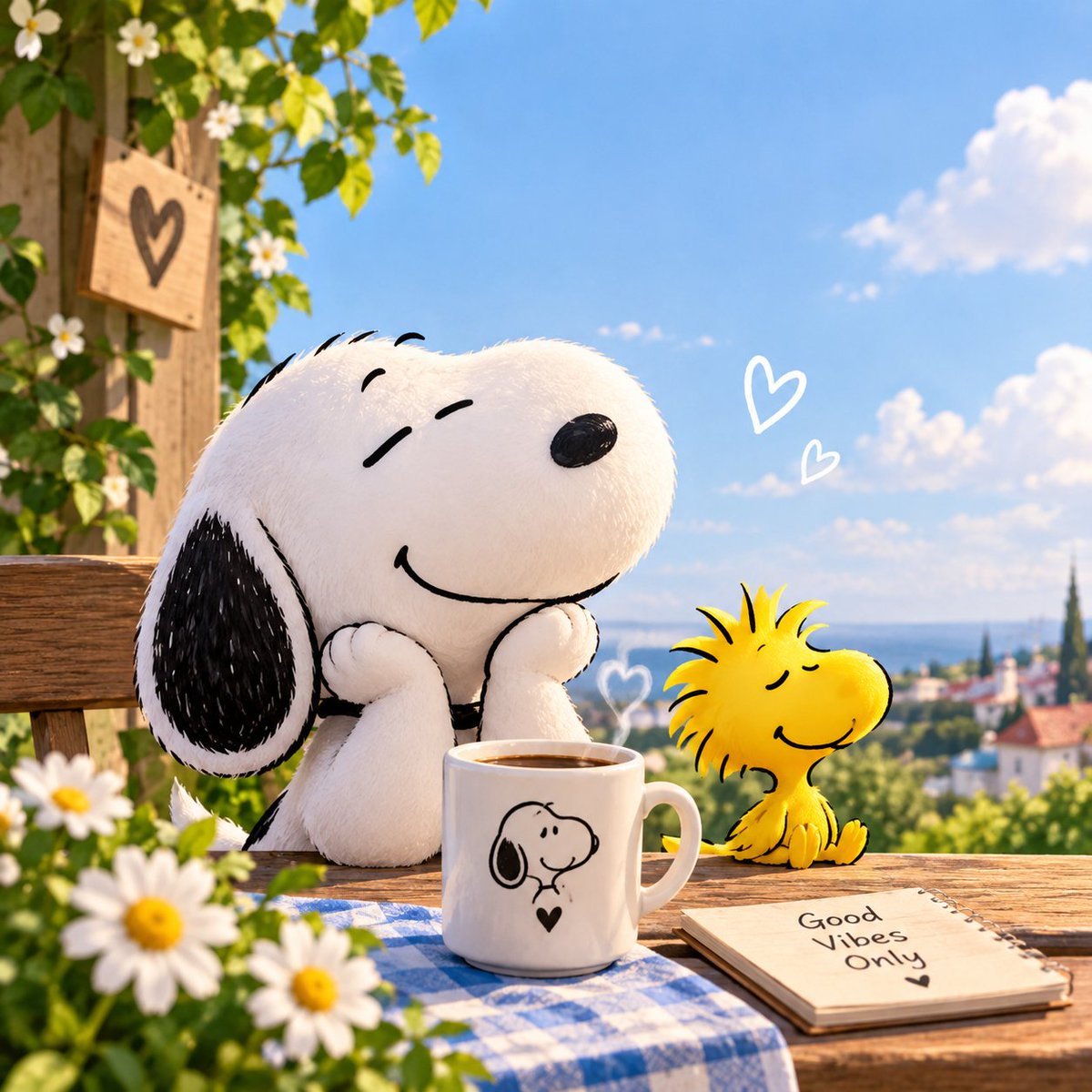 SnoopyFansma's tweet photo. Good Vibes Only ♥️🌼🌼 https://t.co/HyjxL1sHmp