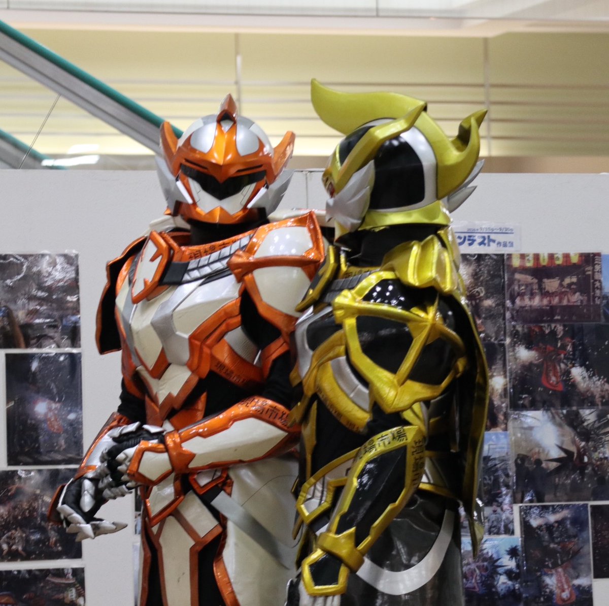 tb_e0n's tweet photo. 後ろ
#ゆめタウン大牟田
#ドゲンジャーズ
#アレガナイト
#コレガナイト https://t.co/aTaVdAzsq1