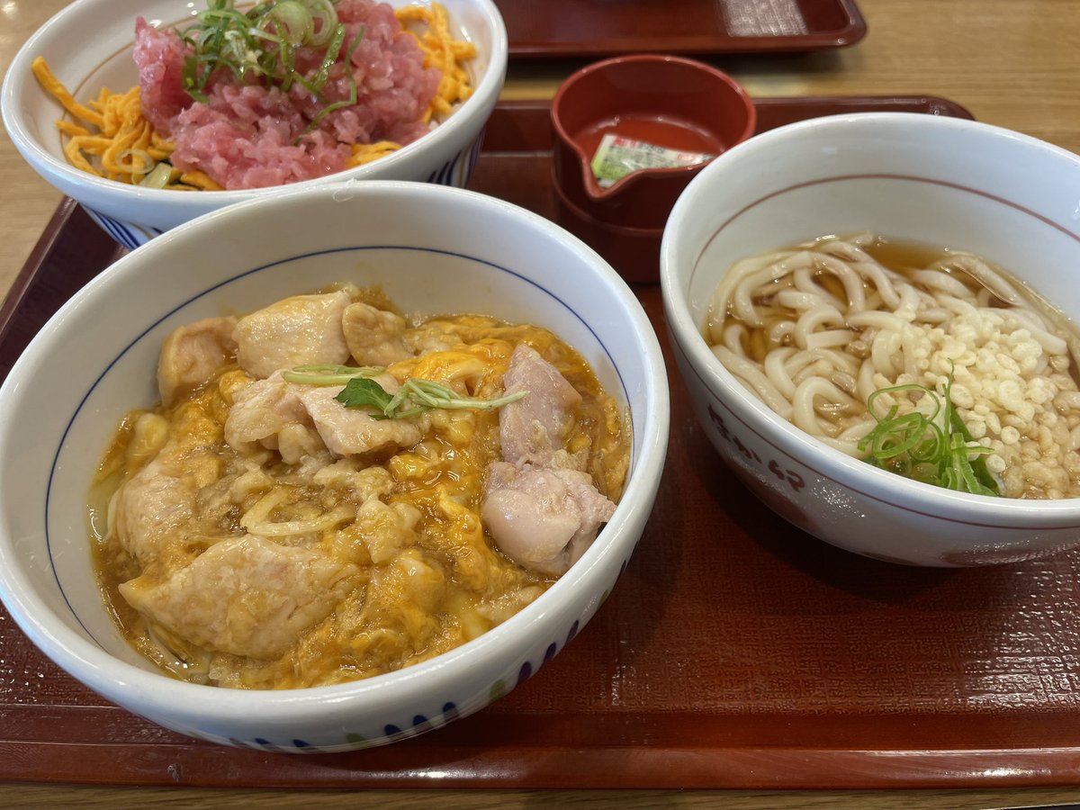Tyaba530's tweet photo. なか卯食べた！！ https://t.co/tdigWUXzc3