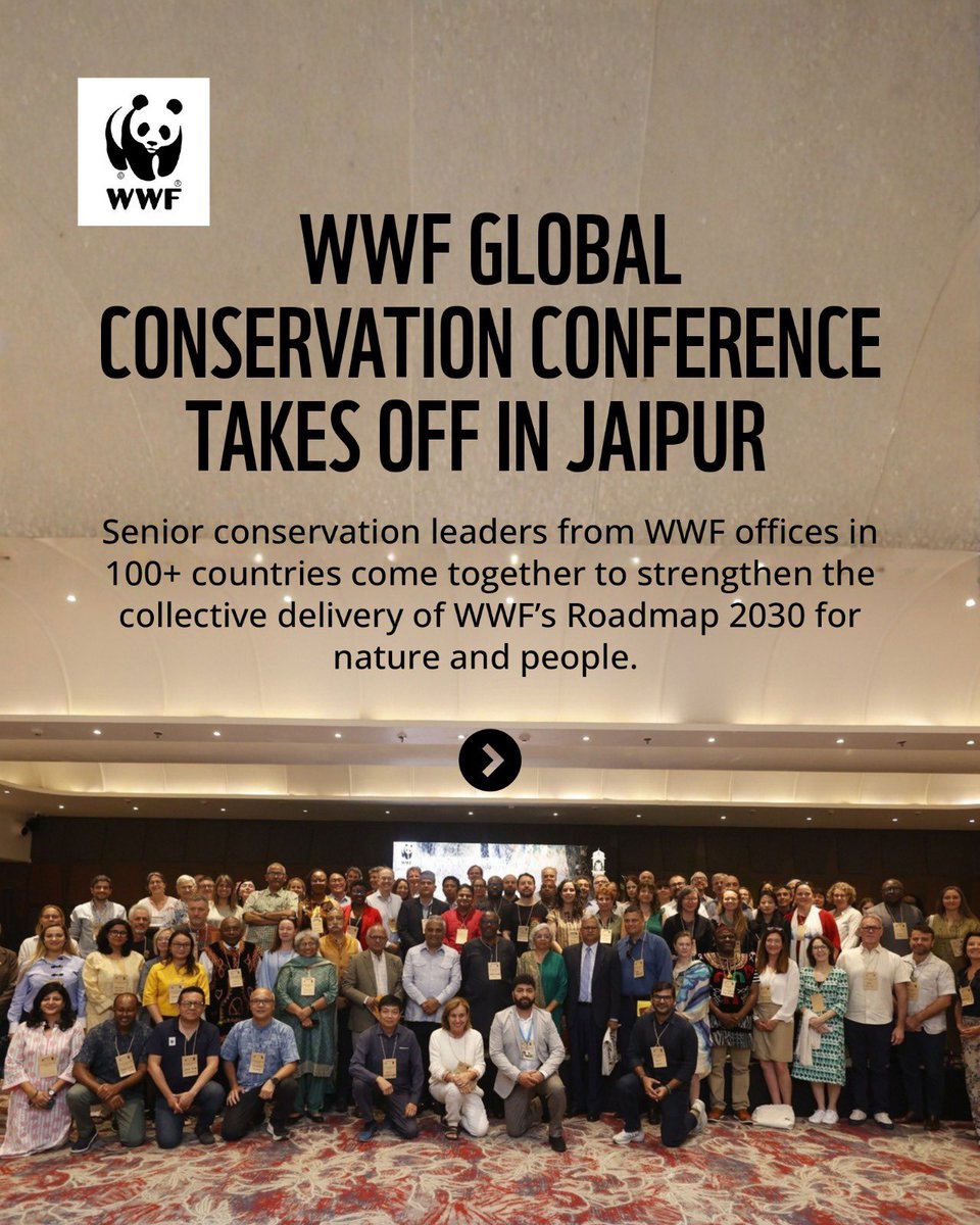 WWFINDIA's tweet photo. The WWF Global Conservation Conference is a four-day conference bringing together senior conservation directors from WWF offices in 100+ countries. It was inaugurated on Sep 21, by the Honourable Union Minister for Environment, Forest &amp; Climate Change, Shri. Bhupendra Yadav. https://t.co/MEePyJnFwC