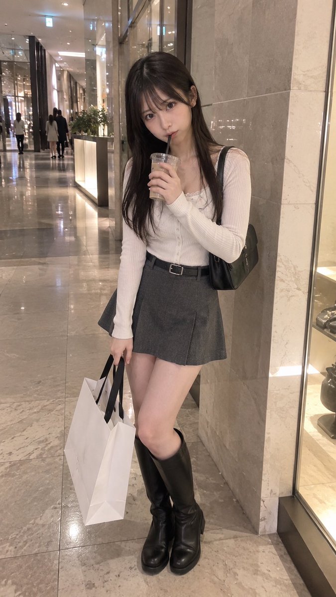 mio_day_'s tweet photo. 何買ったと思う？

#AI美女 https://t.co/JbBiRxWkoA
