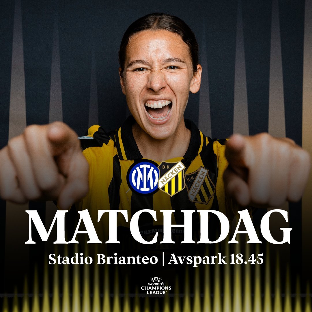 womensfootie_id's tweet photo. Inter Milan akan memulai perjalanan mereka di #UWCL dengan menjamu juara Europa Cup musim lalu BK Hacken.

Kick off pukul 23:45 WIB di beIN Sports 3. https://t.co/M00jJUYFBF