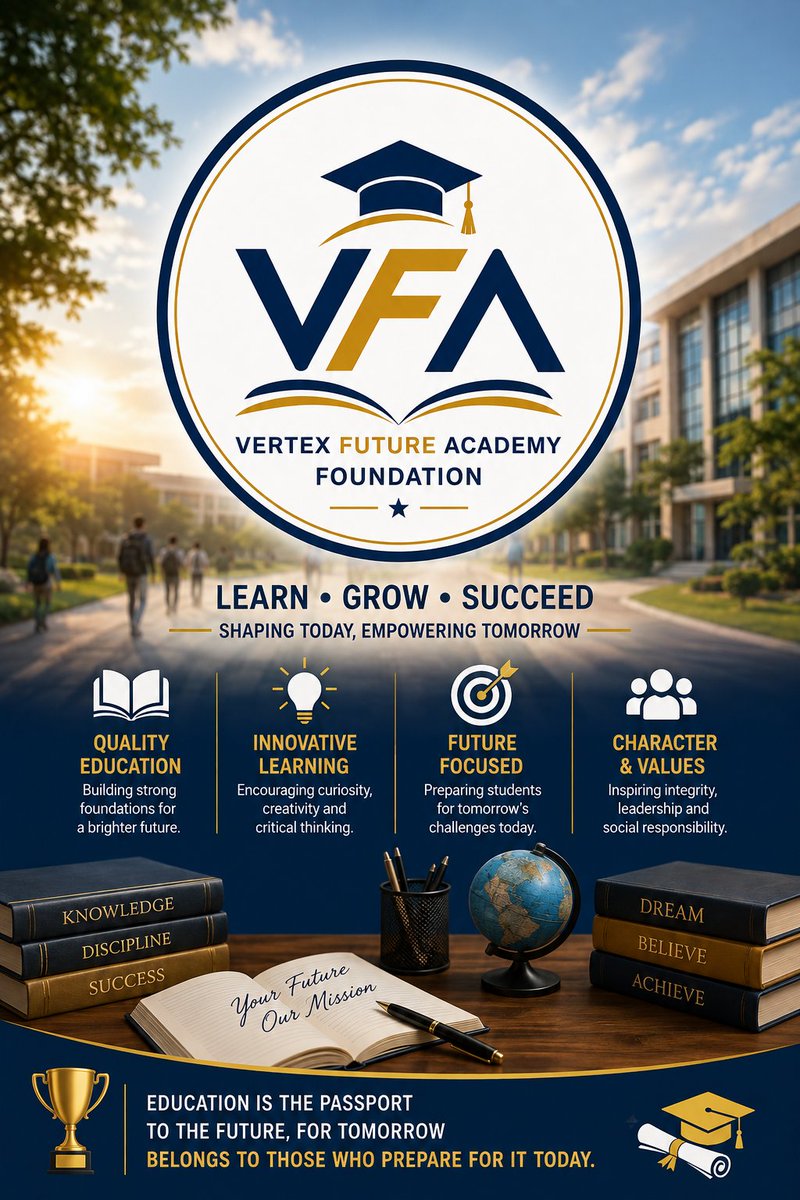 VertexFuture's tweet photo. Vertex Future Academy Foundation https://t.co/3y7jaEIyCL