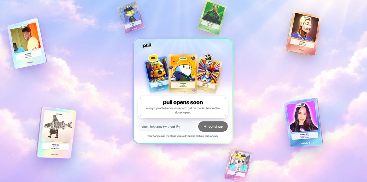 pullcardsfun's tweet photo. $PULL

AwsWZRy9CtZGsGqeKpVDNG7knnwZu98ThX4WP3FCpump

https://t.co/vryPSbrgui https://t.co/jZ7mzypqy5