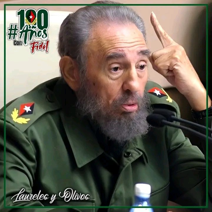 FelixDuarteOrte's tweet photo. #FidelPorSiempre: "Se engañan los que crean, y se engaña el imperio, y se engañan sus serviles mercenarios si creen que algún día la sangre de los buenos fue derramada en vano! ¡A nuestra Revolución, a nuestro pueblo y a nuestro Partido no podrán subestimárseles jamás!” #Cuba https://t.co/md8mwJdIcF