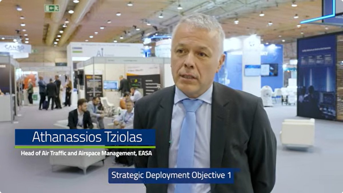 atcnetwork's tweet photo. SDO 1 - Alerts for reduction of collision risks on taxiways and runways https://t.co/2mOIAuLBPU In this video, Athanassios Tziolas from EASA explains how SDO 1 helps air traffic controllers detect and prevent potential conflicts @SESAR_JU https://t.co/h6y5Ymf1Sh