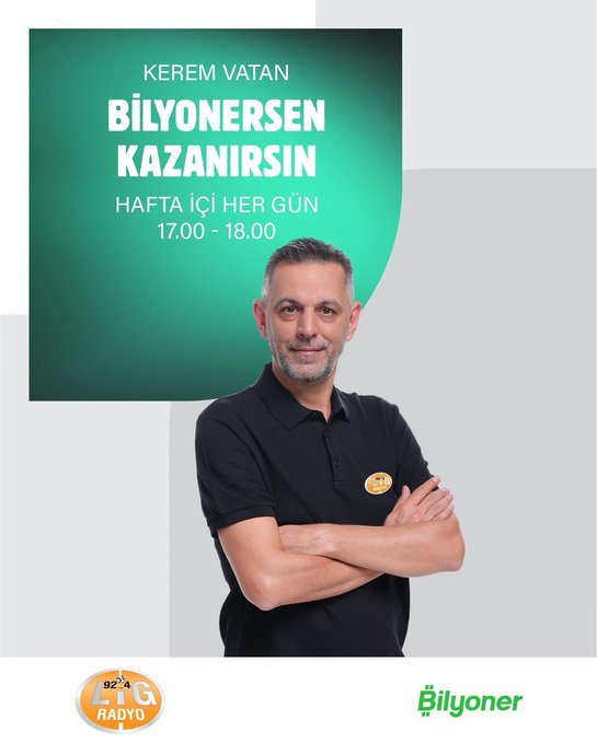 LigRadyo's tweet photo. 👉@Bilyoner sponsorluğunda Kerem Vatan ile #BilyonersenKazanırsın birazdan @LigRadyo'da!    

Canlı👉 https://t.co/9inw7FUbQ7

@kaputamorta
#reklam #işbirliği https://t.co/jiCM3UhbYj