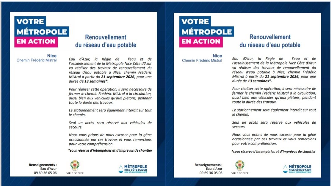 AssoGRAINN's tweet photo. #VieDuQuartier 
 ℹ️Metropole
 info travaux🚧 dans notre quartier
■ Des  travaux nocturnes sont prévus 
⚠️ : ~Éventuelles nuisances sonores 
        ~ Stationnements ⛔️🚫
        ~ Éventuelles perturbations de la circulation https://t.co/wHy1goSlzT