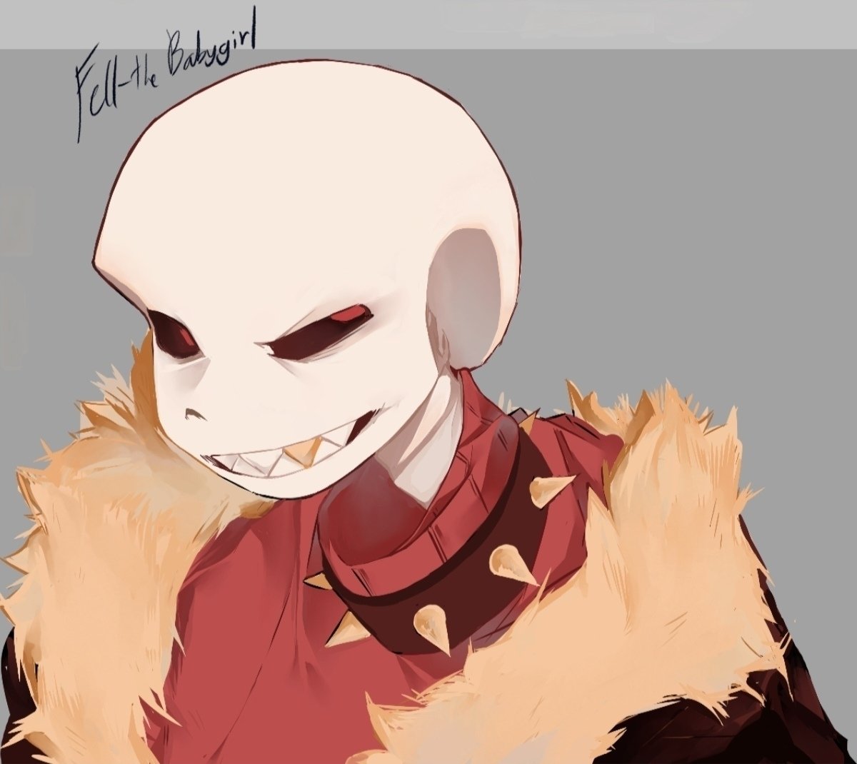 mintiinekoooo's tweet photo. Fell sans 
#Undertale #sans #UndertaleAu #Underfell #fell https://t.co/SbESUJSG4X