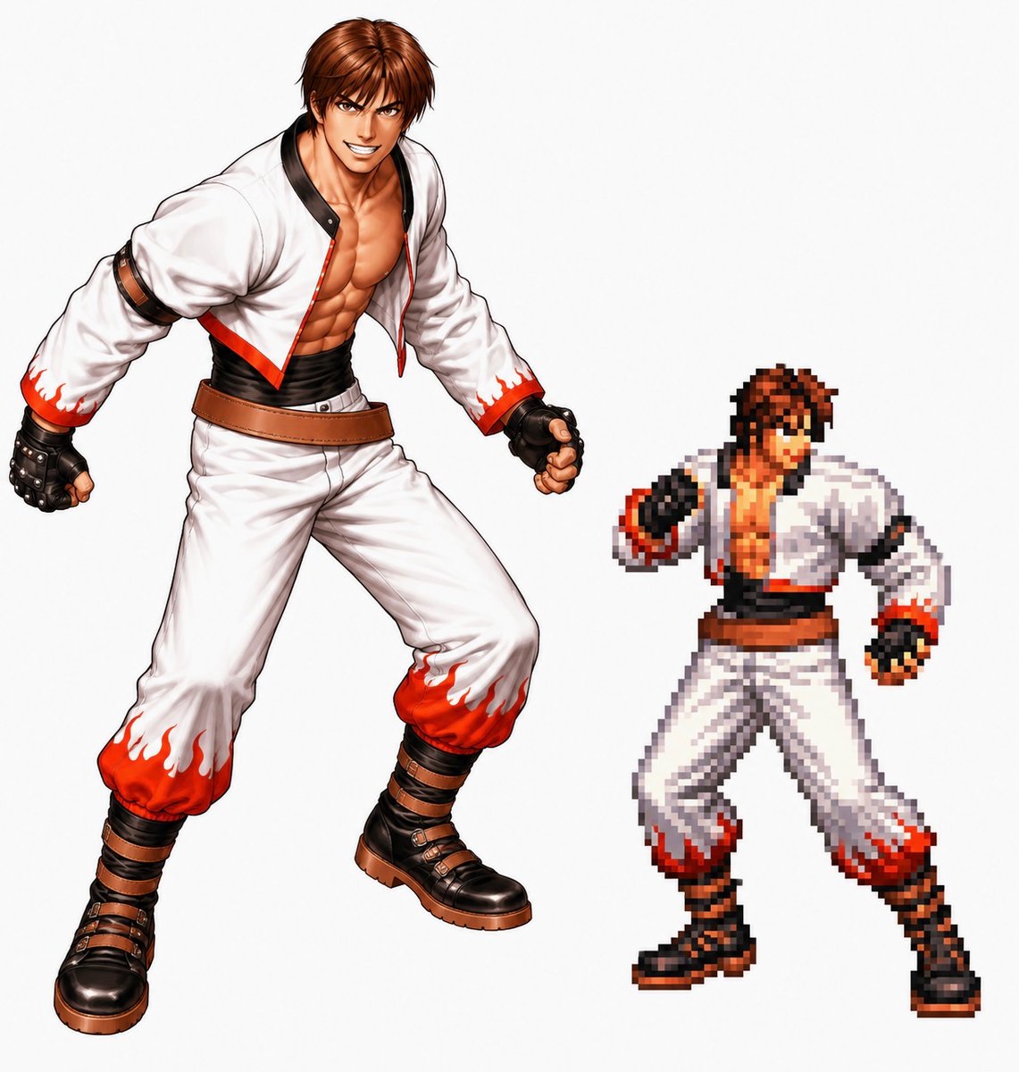 GLUFLAYD's tweet photo. @kof98_koryaku 霧島翔 https://t.co/wpTUOzGIc8