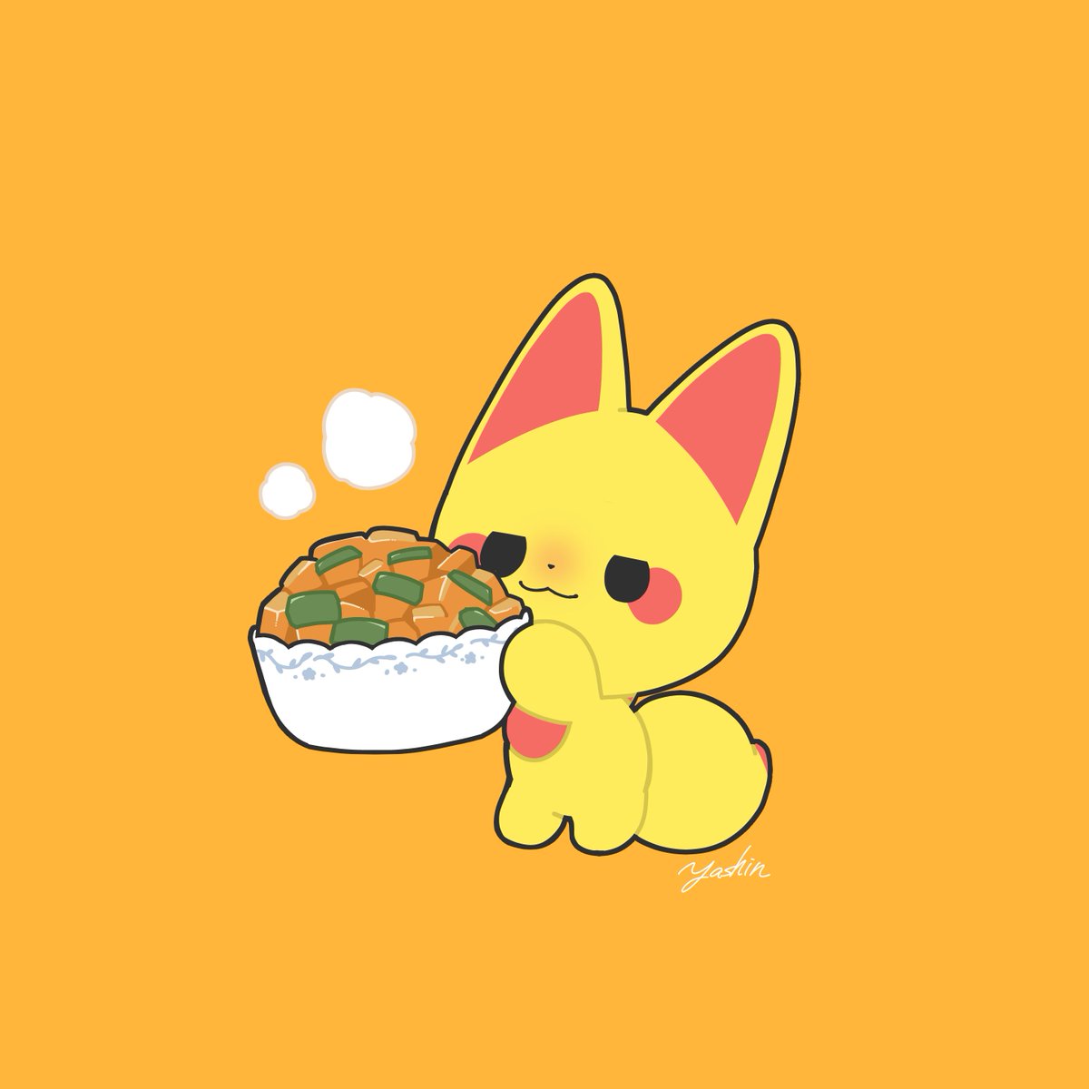 Y_ashi_n's tweet photo. 漫画の更新は明日になりそうです…！
キンからホクホクのかぼちゃの煮物の差し入れ🦊🎃
#かみさまキツネとサラリーマン https://t.co/zsXPs5B7DB