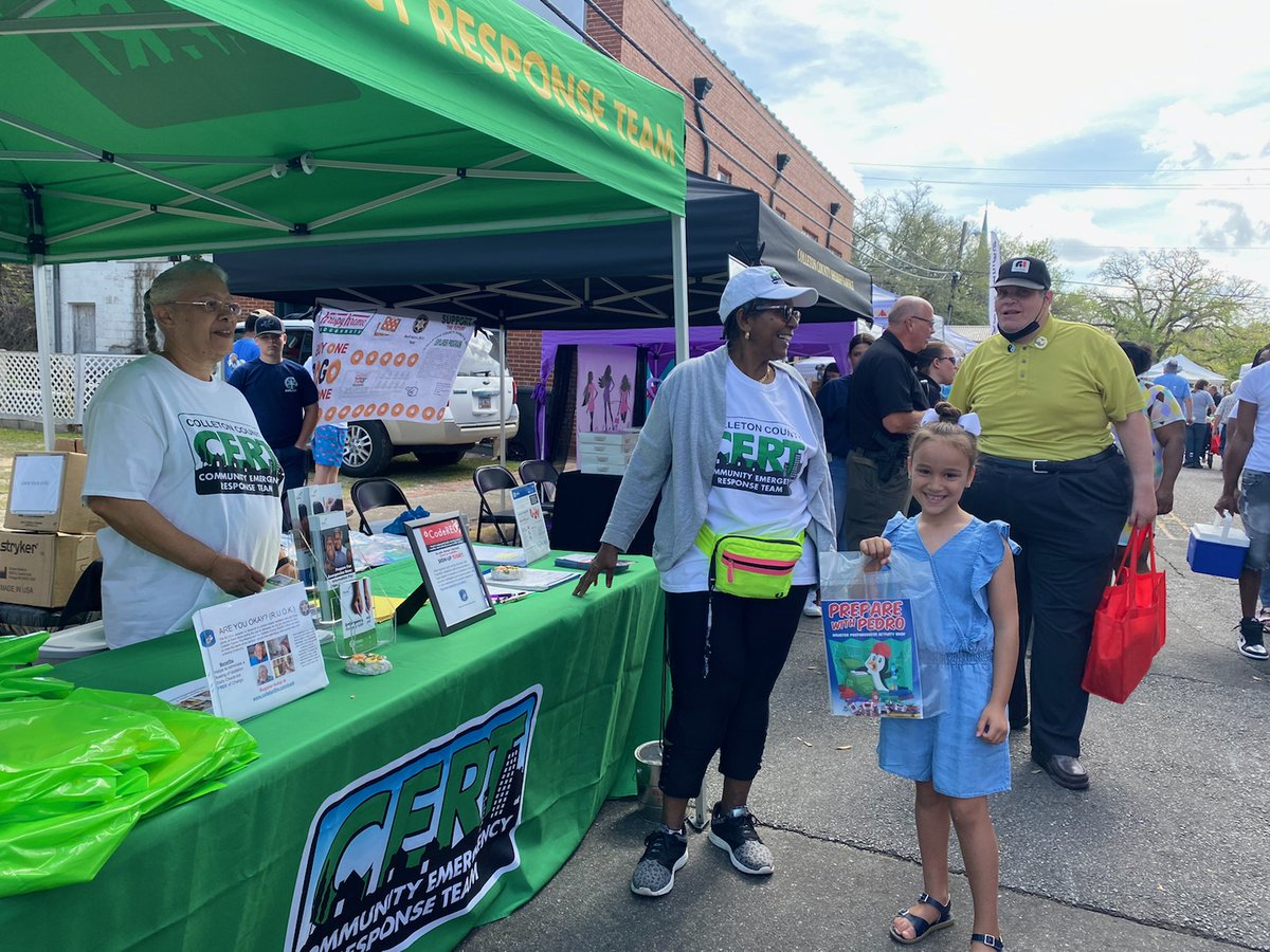 ColletonFire's tweet photo. National CERT week is September 20 - 26, 2026.  Colleton County Fire-Rescue would like to recognize all of our Community Emergency Response Team (CERT) members and thank them for their service.  What does our CERT do? https://t.co/PPTZZTdRdj