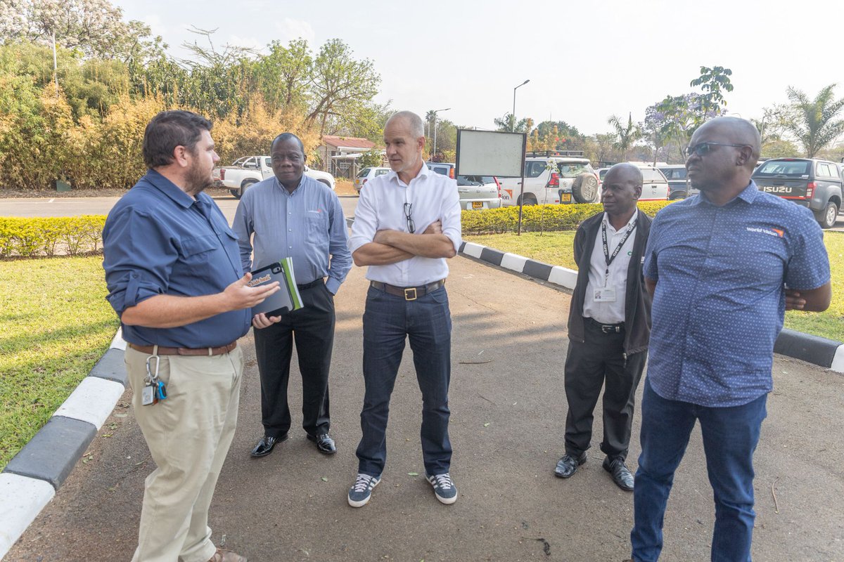 curezimbabwe's tweet photo. CURE Zimbabwe recently welcomed World Vision: Matthew Pickard, Assan Golowa and Khumbulani Ndlovu to tour our hospital. Through our partnership, children in remote communities access sponsored specialised orthopaedic surgery. #ChildHealth https://t.co/Q32dbvUMLE