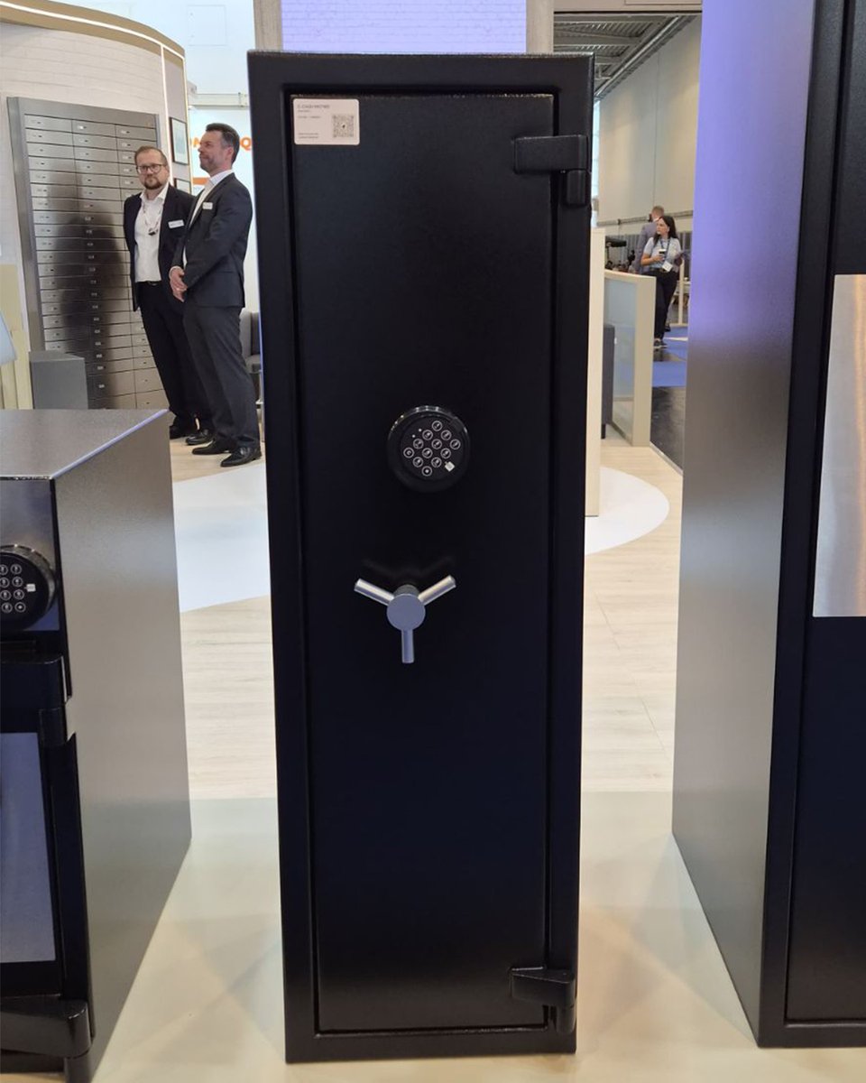 godrejsecure's tweet photo. Straight from Messe Germany: Bringing smarter security to the global stage. Our smart lockers combine intelligent technology with thoughtful design to protect what matters most. Swipe through to discover innovation in action. 

#securityessen #securityessen2026 https://t.co/z59Hv6E8Pw