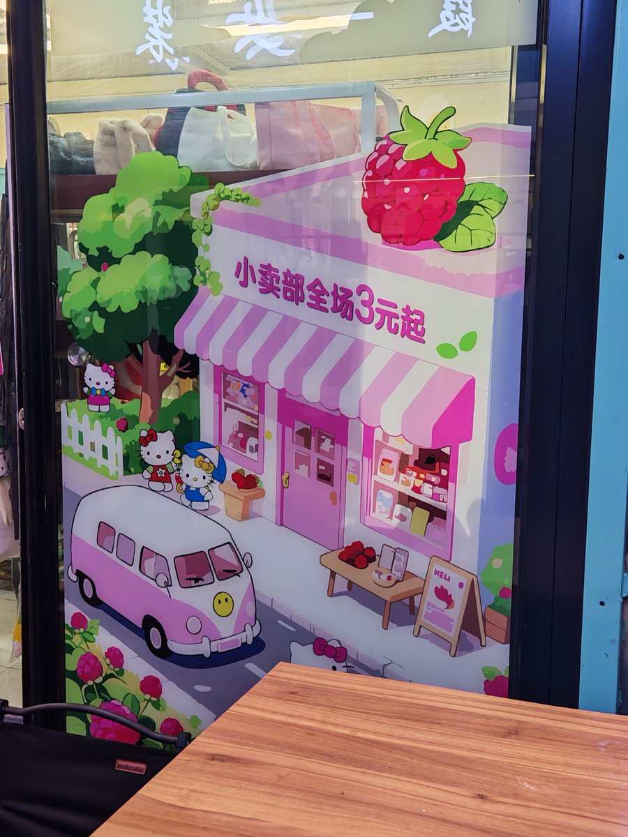 kuroyei's tweet photo. 日本人お断りのお店を見つけた！！！

日本人・日本文化愛好家・日本国籍華人は入店禁止

しかし店内にはサンリオの商品があるが、、、 https://t.co/SvxvqkYfys