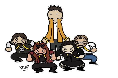 themessyarcher's tweet photo. minha prima chegou no ao vivo e em comemoração ela fez essa fanart 
#XdaQuestãoRPG https://t.co/R5bpdMNiSA