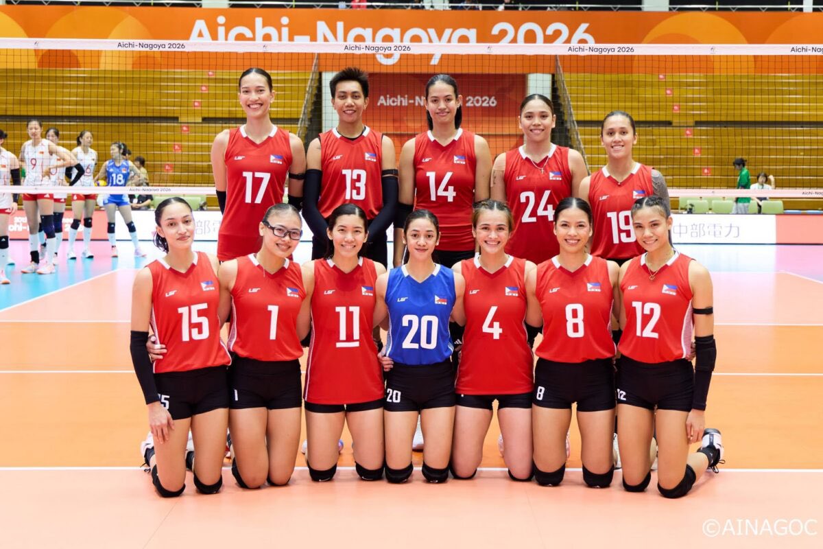 volleytiger's tweet photo. ALAS FINISHES 9TH! 🇵🇭

Alas Pilipinas sweeps Hong Kong in straight sets (25-21, 25-9, 30-28) to finish 9th at the 2026 Asian Games.

This also marks the end of the national team season for the ladies.

THANK YOU, ALAS! 🫡 

#AichiNagoya2026 #20thAsianGames https://t.co/rZ5ZByA6DZ