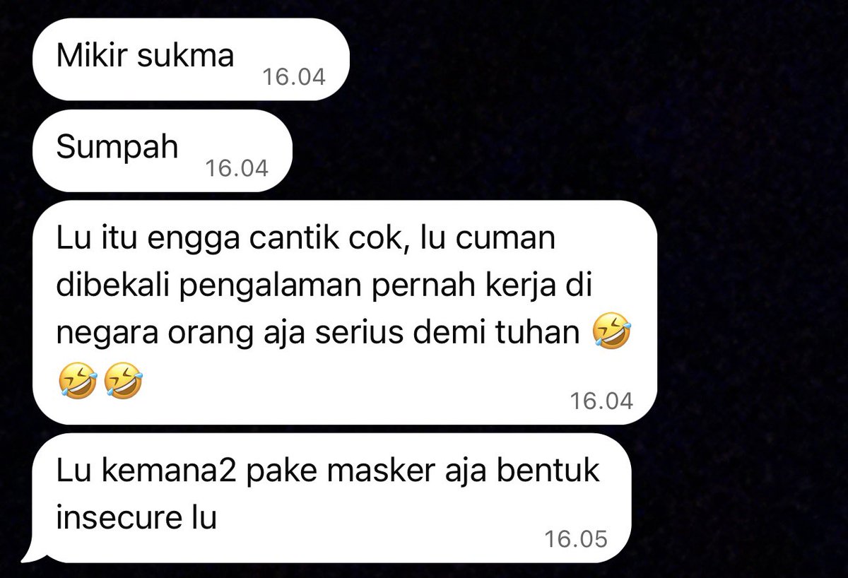 itsm1s_'s tweet photo. apapun masalahnya lu ga berhak ngatain gua begini apalagi posisinya gua ngga ngeduain elu https://t.co/hMCl5aQm1h