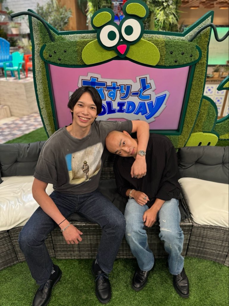 Wolfdogs_NAGOYA's tweet photo. 📺メディア出演のお知らせ📺 
アスリートの素顔を深堀りする番組🌱 『あすりーとHOLIDAY』に #深津英臣 選手が、大阪ブルテオン #山内晶大 選手とともに出演します！ 
本日 収録を終えました🤗
 
🔸中京テレビ
　　◤ #あすりーとHOLIDAY ◢
⏰ 10/3(土) 9:24〜 放送予定

見どころたっぷりですので、ぜひお楽しみに！

👇番組HPはこちら
https://t.co/UuJEJekmLv

#WOLFDOGS
#掘り掘りワンワン 🐶