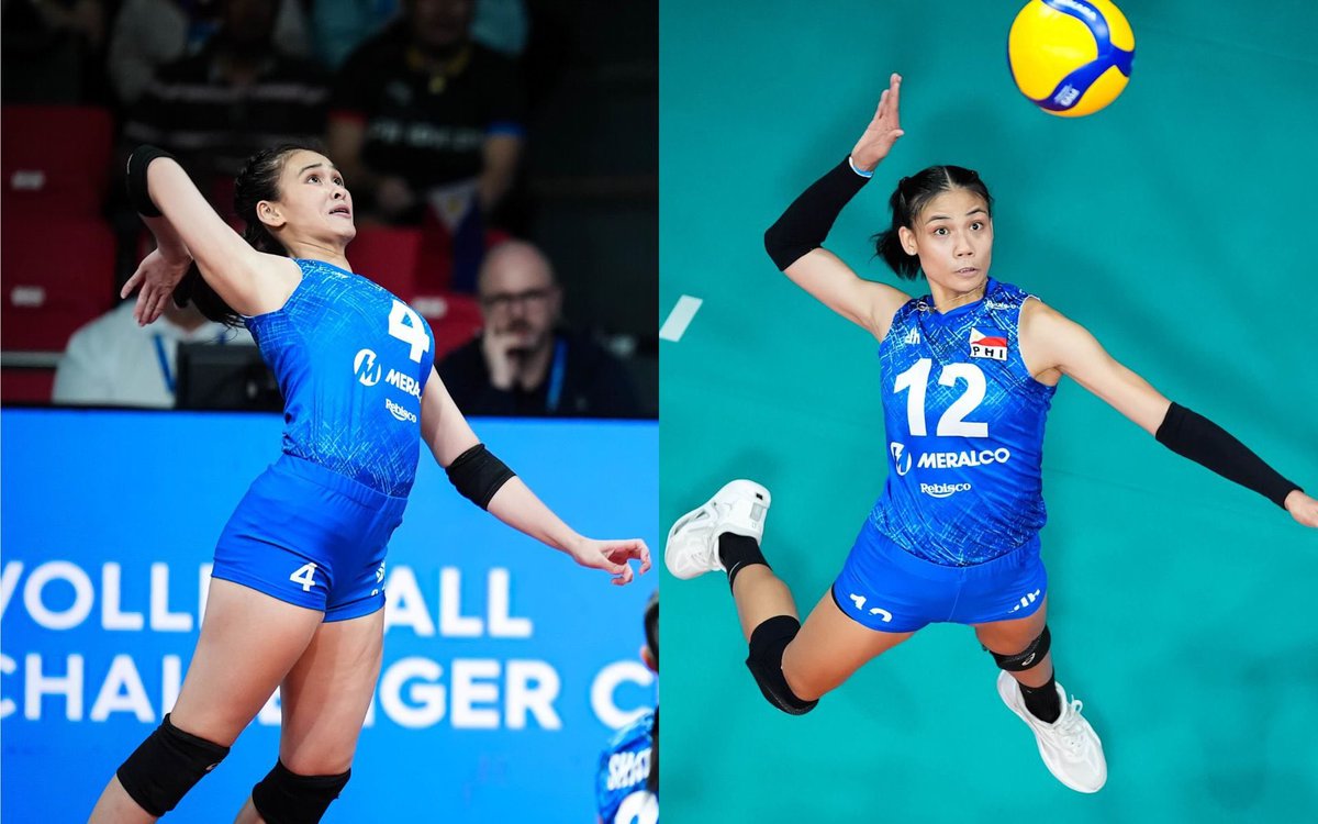 volleytiger's tweet photo. THIS DUO 🇵🇭

Statistics against Hong Kong (3 sets)

BELLA BELEN
18 points
• 16 attacks (50.00%)
• 1 block
• 1 ace
• 10 exc digs

ANGEL CANINO
17 points
• 15 attacks (37.50%)
• 2 blocks
• 12 exc digs 

#AichiNagoya2026 #20thAsianGames https://t.co/WfPI0b7vS3