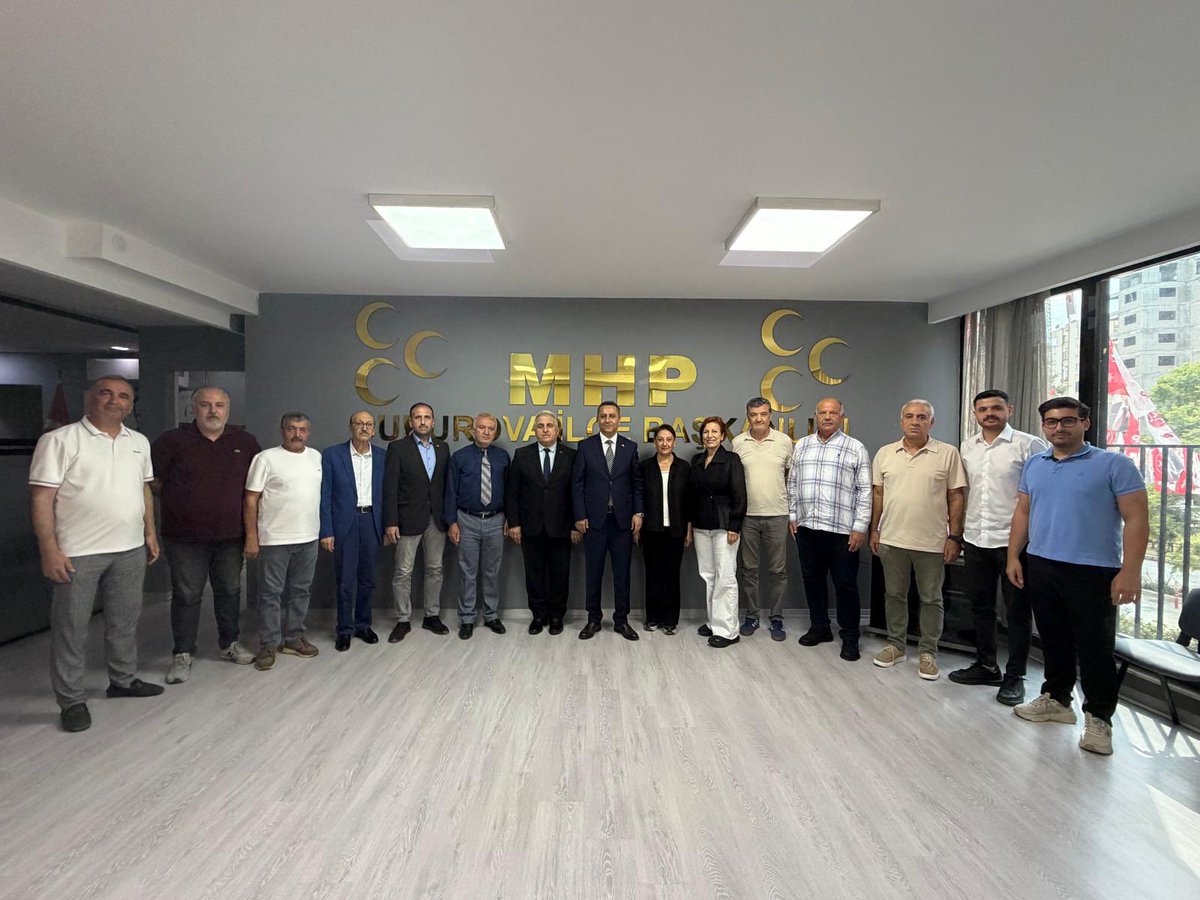 mhpcukurova's tweet photo. İlçe Başkanımız Çetin YÜKSEL, Türk Eğitim-Sen 3 No’lu Şube Başkanı Salih KILIÇ ve beraberindeki yönetim kurulu üyeleri Necati ERDOĞAN, Melek KAPLAN, Murat EŞLİ ve Erman BULUT’u ilçe başkanlığımızda ağırladı.

Nazik ziyaretleri için Sayın Salih KILIÇ ve kıymetli yönetimine teşekkür ediyoruz.