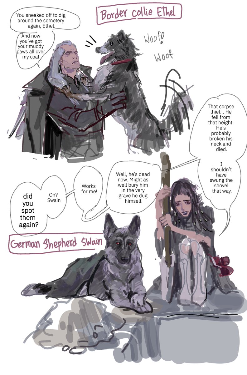 swainuwu's tweet photo. They were cursed by Lulu and turned into dogs for a day.
#swain #loloc https://t.co/smDJAuOVD7