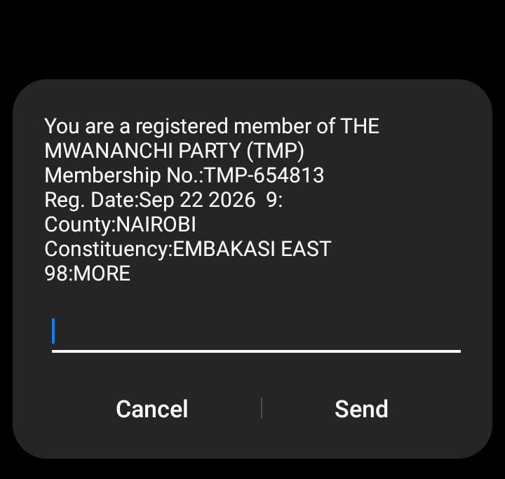 HEBabuOwino's tweet photo. The MWANANCHI clan is growing. Bigger and better.

Wewe ni MEMBER? Share your registration status with us. https://t.co/fmE3yUl1fS