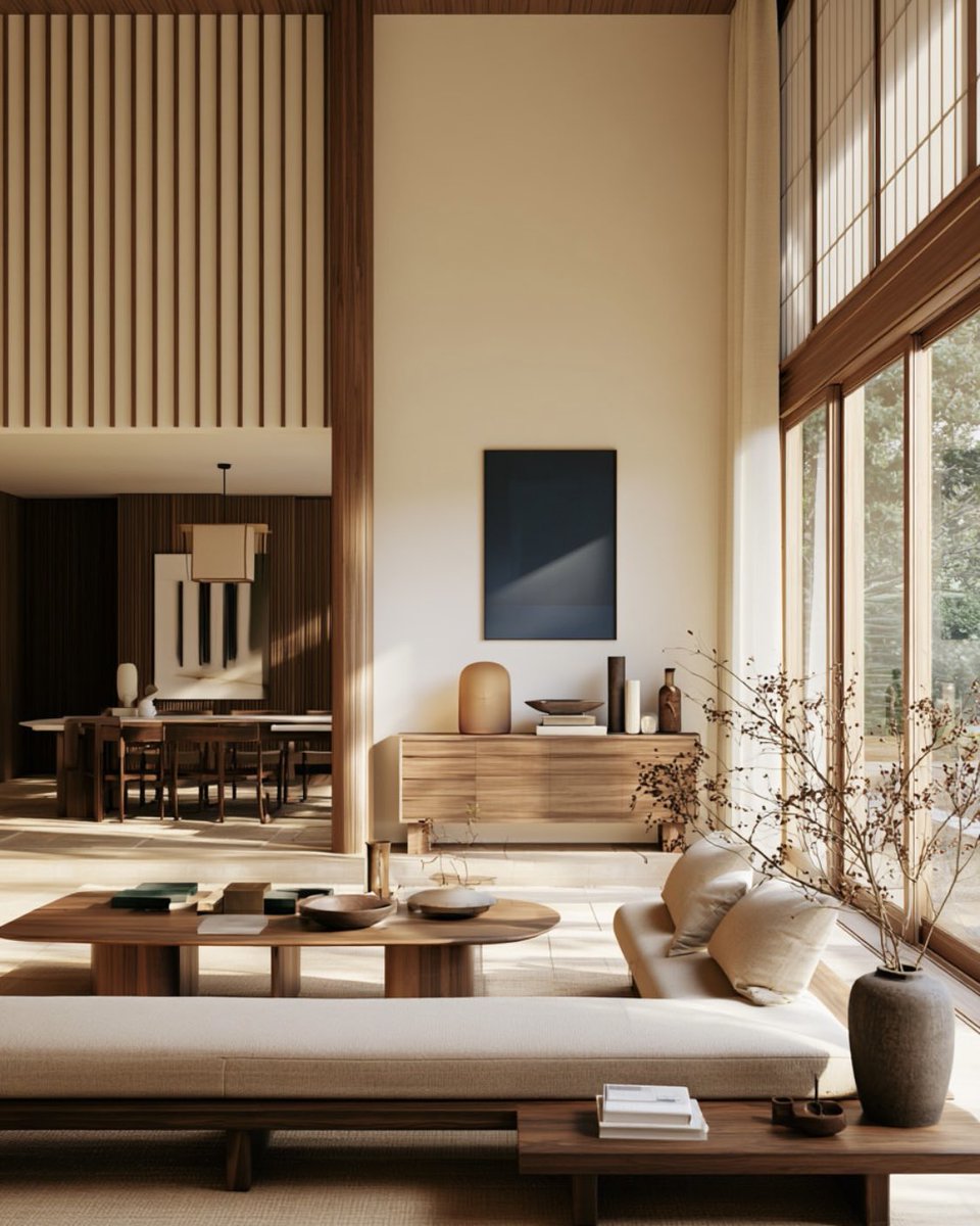 homeyzash's tweet photo. Modern Mid-century × Warm Japanese style https://t.co/EOLQ19i4KU