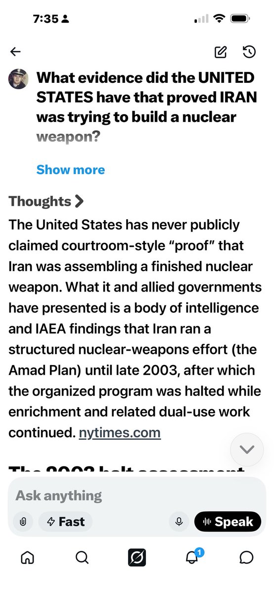 CoachPapaDoc's tweet photo. @MarktMatts DOESN’T ANYBODY DO RESEARCH ANYMORE? TODAY WE ARE FORTUNATE TO HAVE Ai! READ ALL THE FACTS! I only screen shot the first page! This world was on the verge of deep DODO! https://t.co/5Rlx9nnMYF