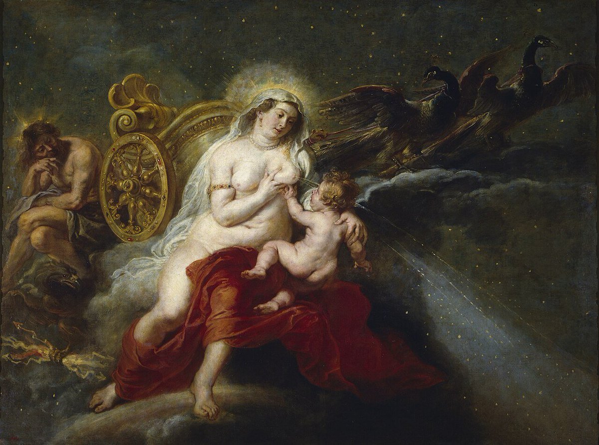 gandalf1948's tweet photo. Rubens, "Origine della Via Lattea". https://t.co/o9NqvPbUxu