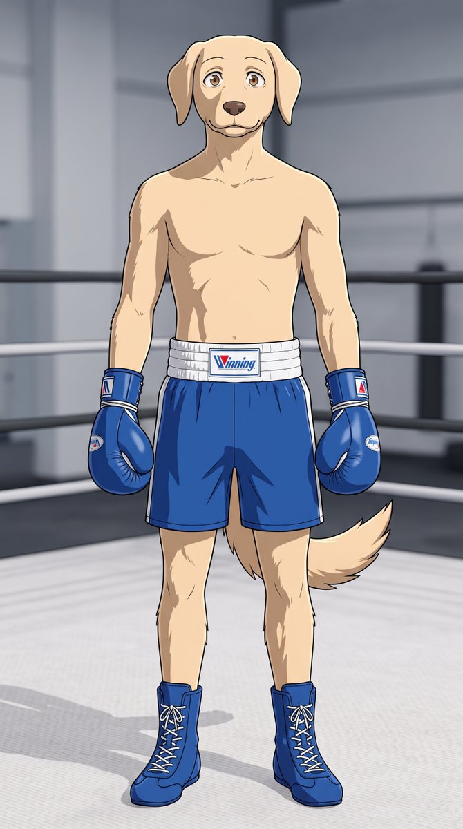 SPotato92's tweet photo. Beastars characters ref models (boxing and muay thai) https://t.co/BvmNzhLgGo