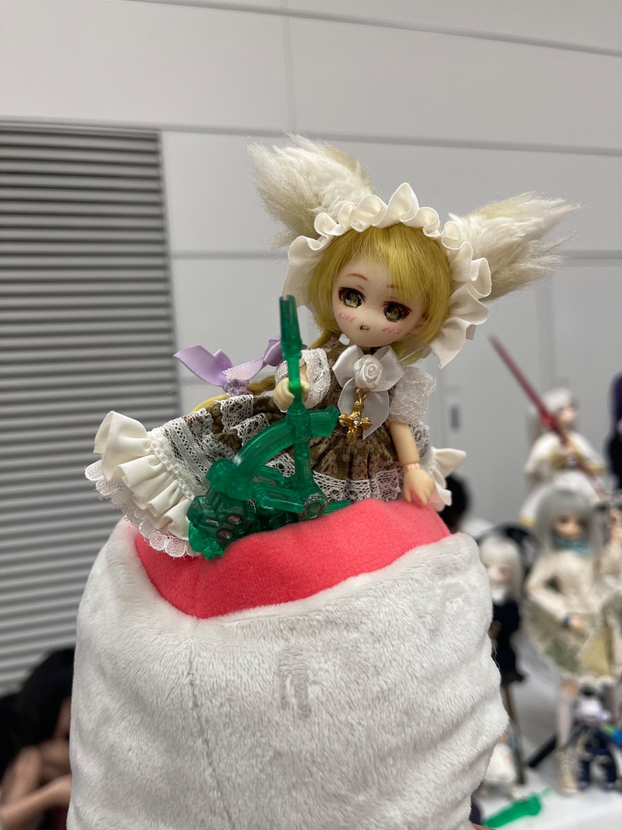 Giryusouju's tweet photo. ドールショウ行ってた https://t.co/kkrSa80sLT