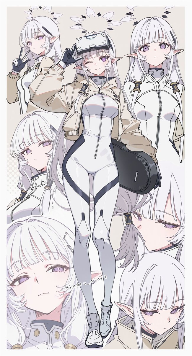 kaeru_aiart's tweet photo. ヒマリちゃん ブルアカ https://t.co/aX0fu4C81N
