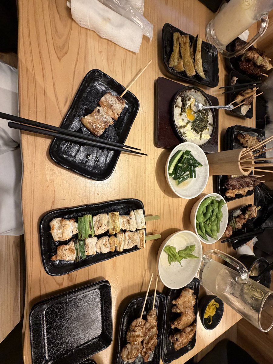 sghrknd's tweet photo. 焼き鳥放題 https://t.co/CpkpYgNkJ3
