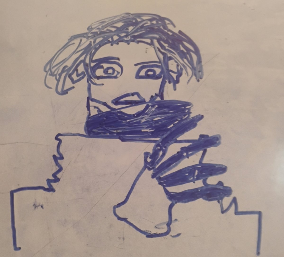 Maserbytes's tweet photo. This Masterpiece Was Created by me 🤑✌️, can you recognise him??? https://t.co/vc7ErJ3Sq0